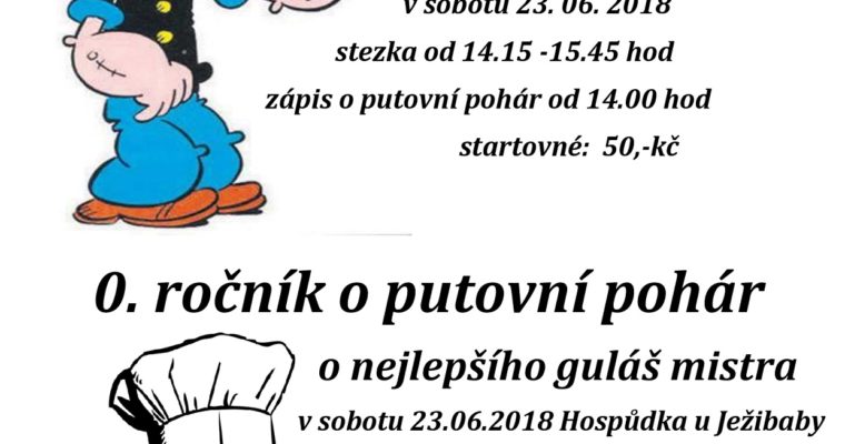 23. 6. 2018 – Putovní poháry – železný muž a guláš mistr