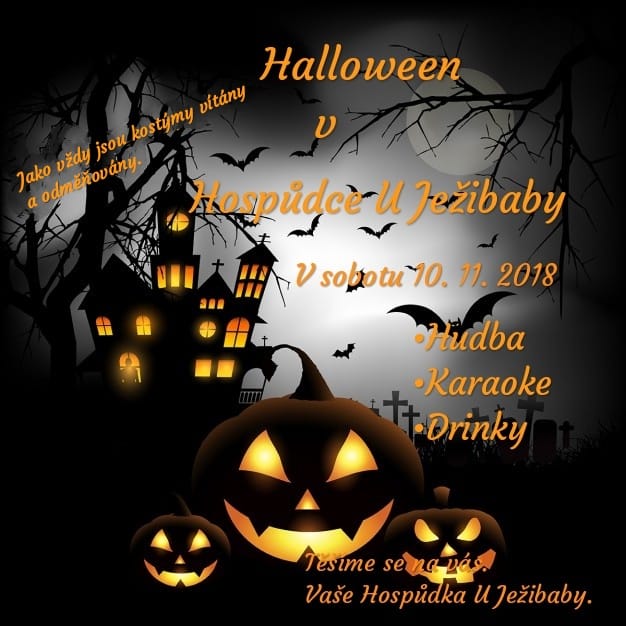 10.11.2018 – Halloween v Hospůdce U Ježibaby