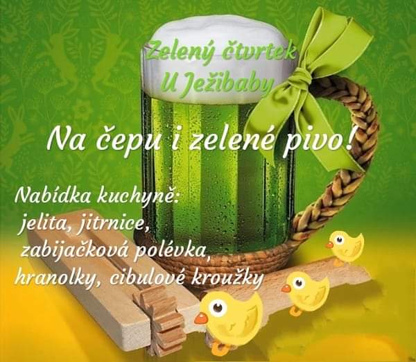 18.4.2019 – Zelené pivo