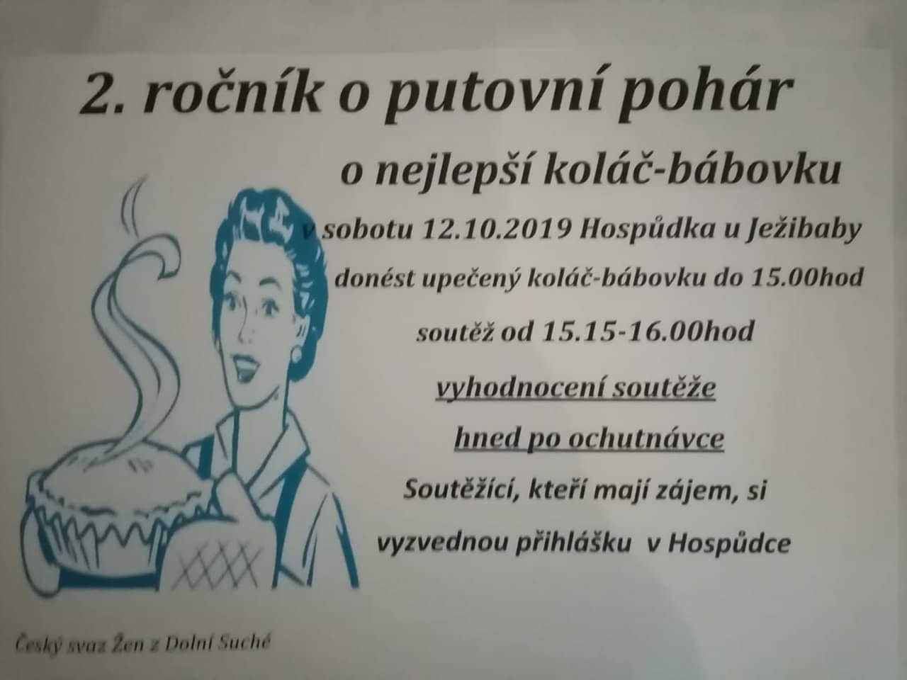 2. ročník o putovní pohár o nejlepší koláč-bábovku
