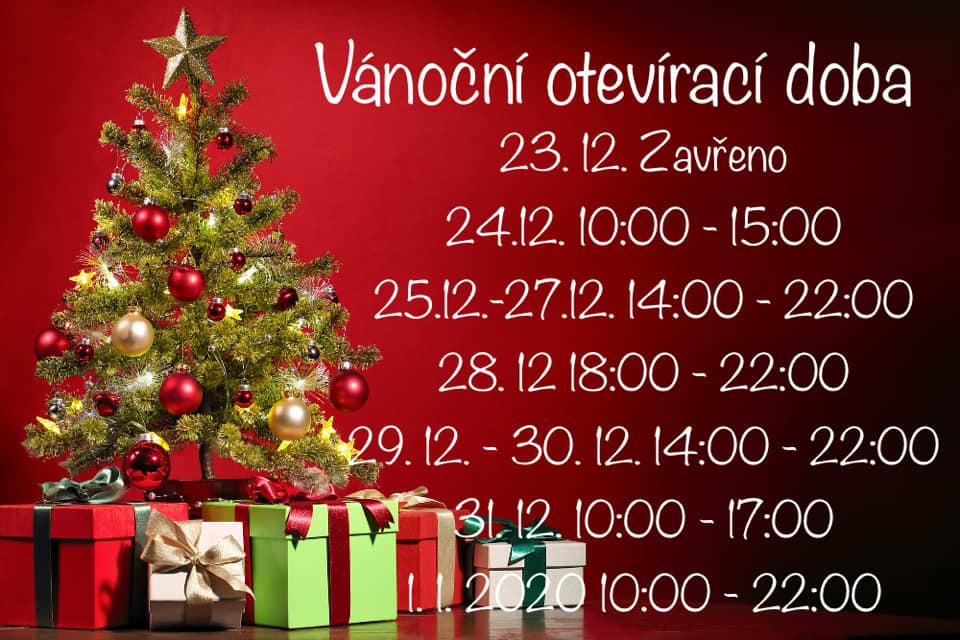 Vánoční otevírací doba