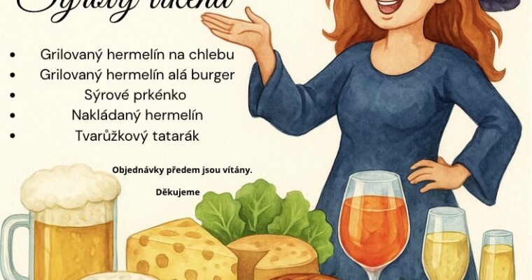 8.8. – 10.8. 2025 – sýrový víkend