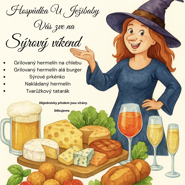 8.8. – 10.8. 2025 – sýrový víkend