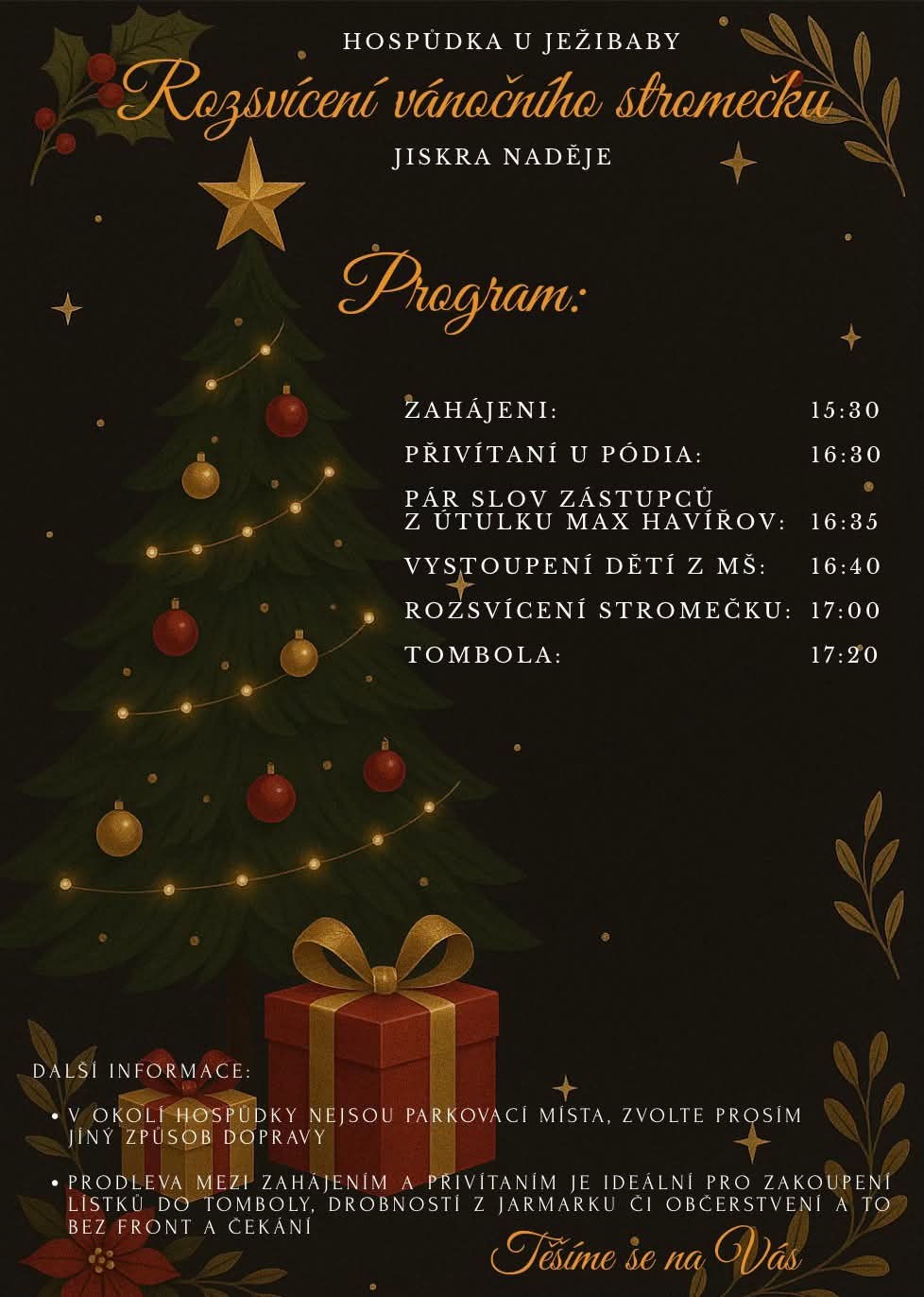 6.12. – Rozsvícení vánočního stromečku