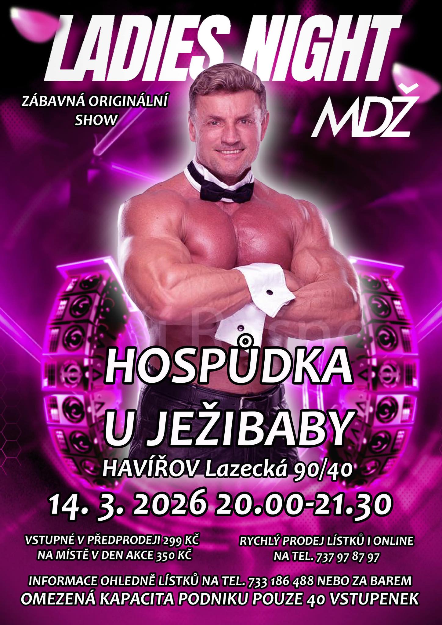 14.3. – DÁMSKÁ JÍZDA, NA KTEROU SE NEZAPOMÍNÁ!